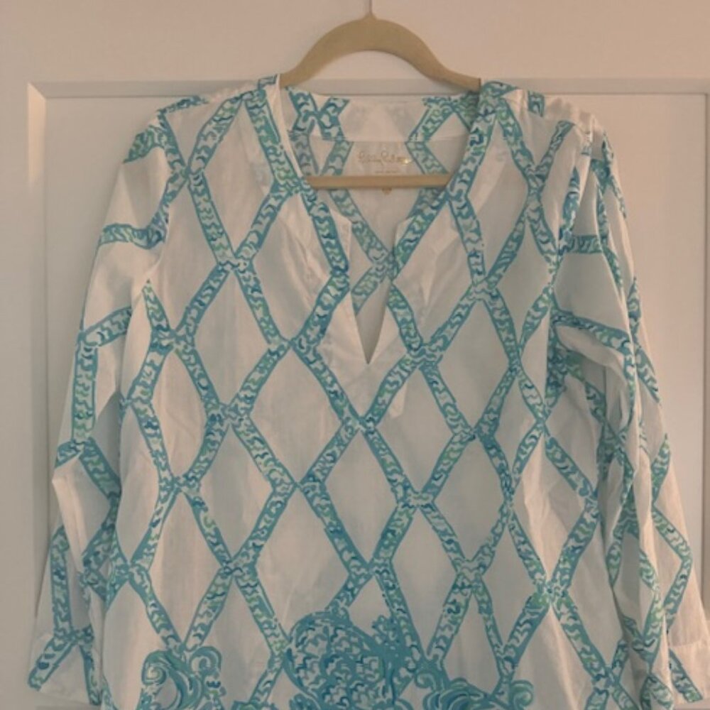 Lily Pulitzer Long Sleeve Top, Never Worn! Size Medium
